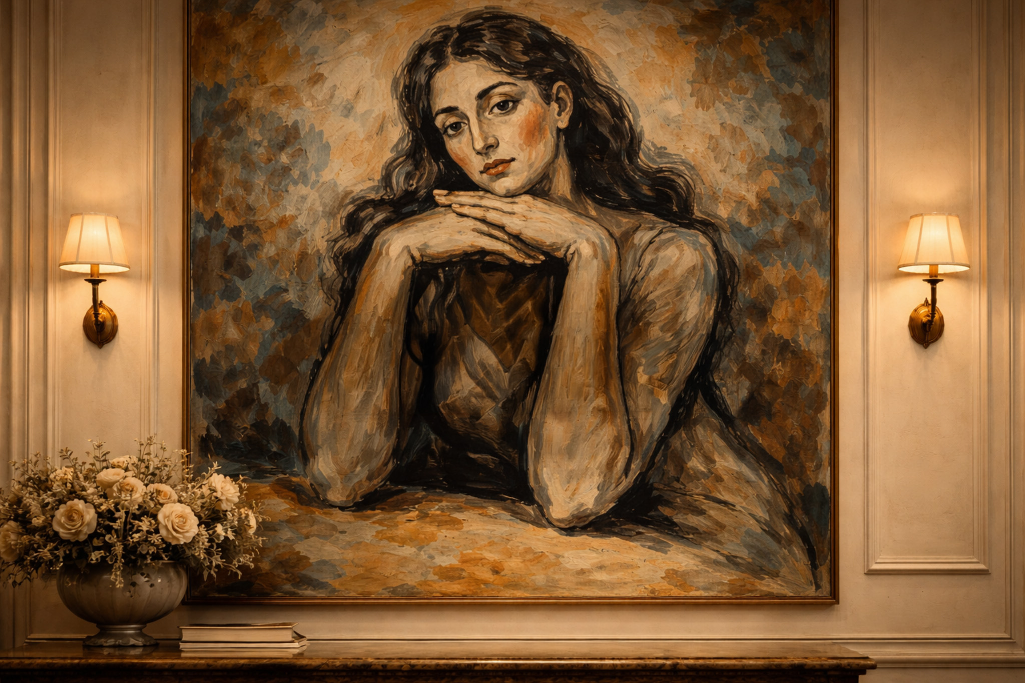 Maleri af Katrin Mancini — kunstner i Rønne, Bornholm